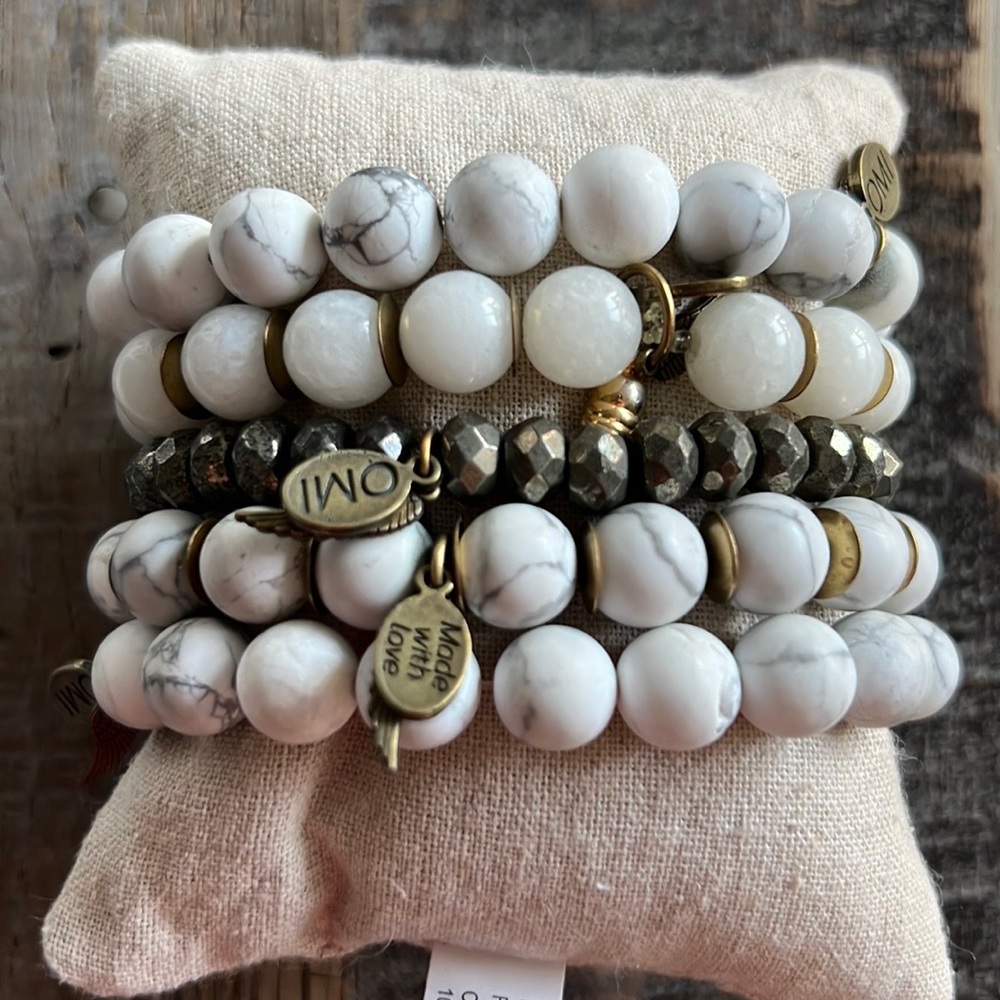 OMI Bead Bracelet Stack
